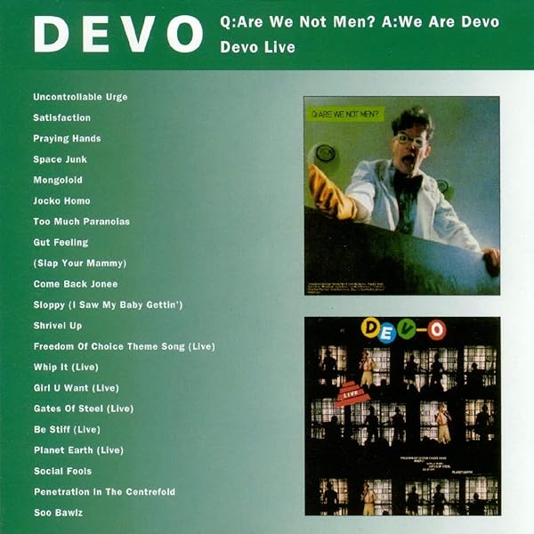 Hot Potatoes: The Best Of Devo: Amazon.co.uk: CDs & Vinyl